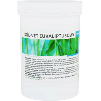 Vet Animal - Sól-Vet Eukaliptusowy - 650g - (sól do kąpieli)